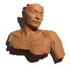 Mi Ka El - terracotta - cm 42x40x15
