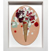 Breviario - R 2144 CONO GELATO - 2021 - terracotta ceramica e legno - cm 26x34x8